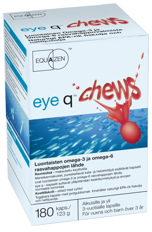 Eye Q Chews 180kaps 31,90€