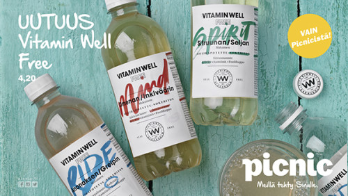 Uutuus Vitamin well free