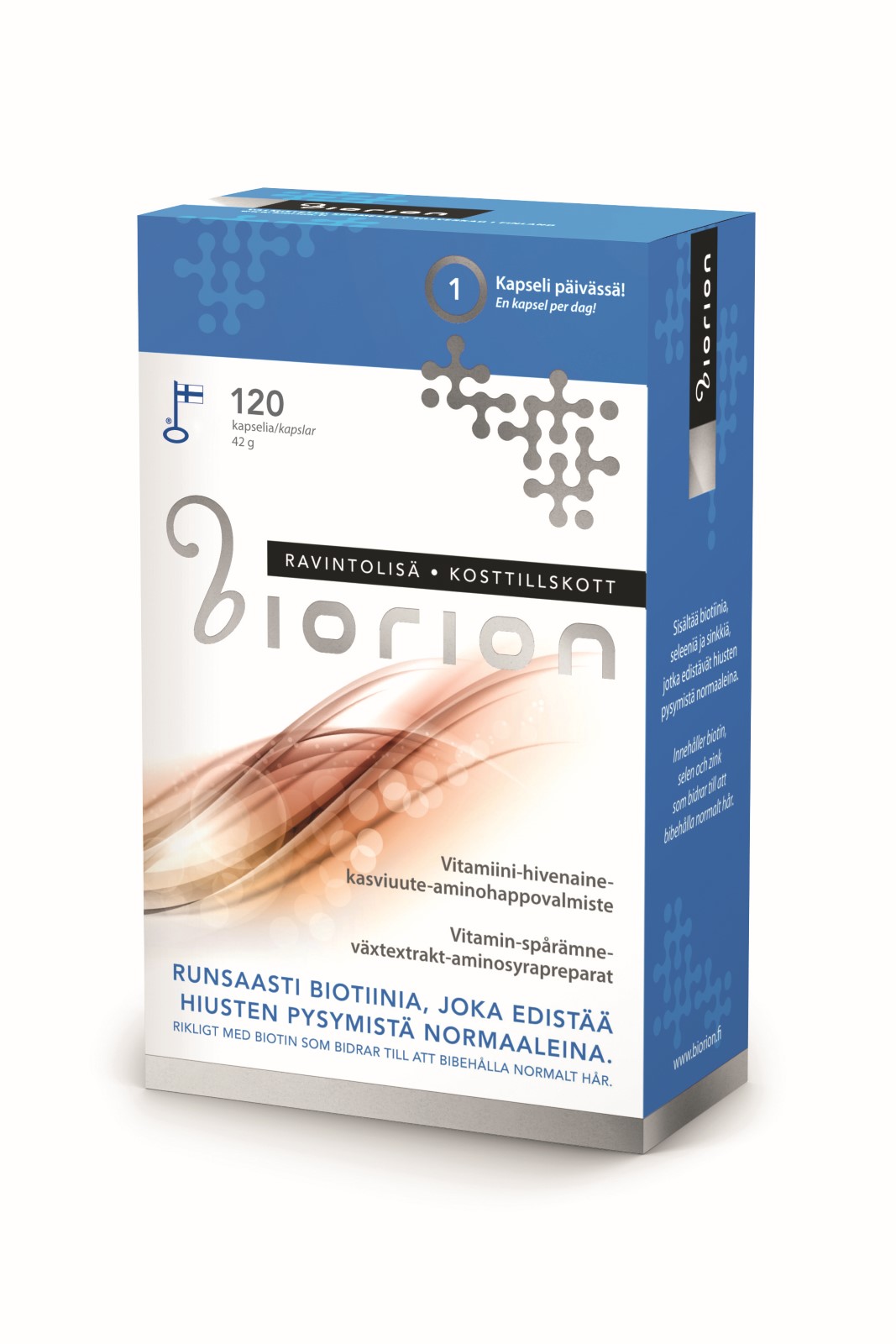 Biorion kapselit -15% ja shampoo kaupan päälle