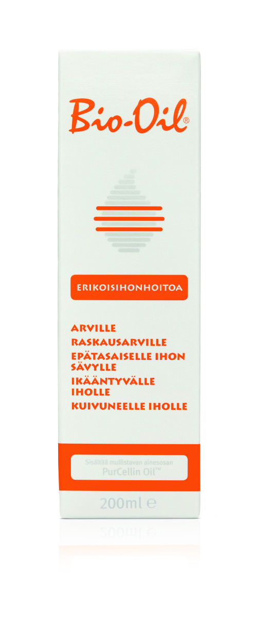 Bio-oil ihonhoitoöljy 200ml 21,50€ (26,56€)